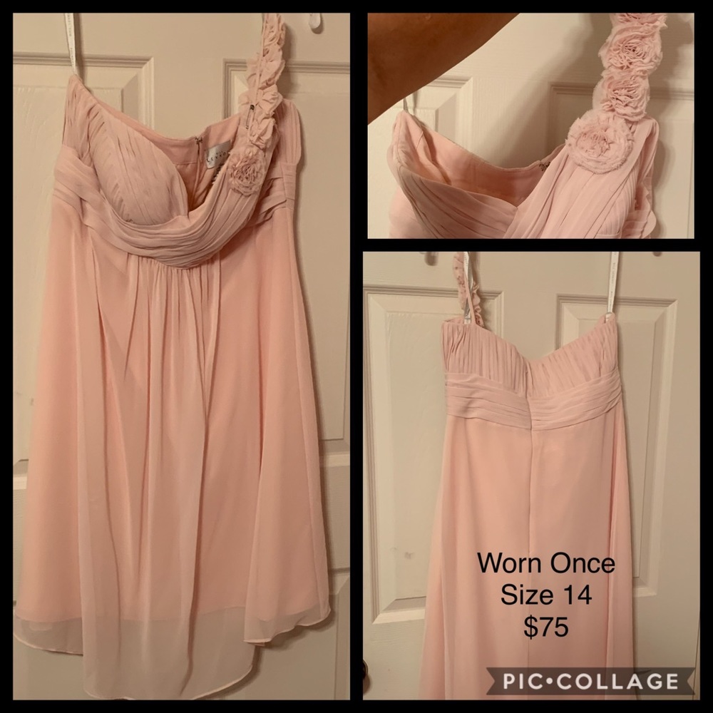 Short bridesmaid/prom/HOCO dress